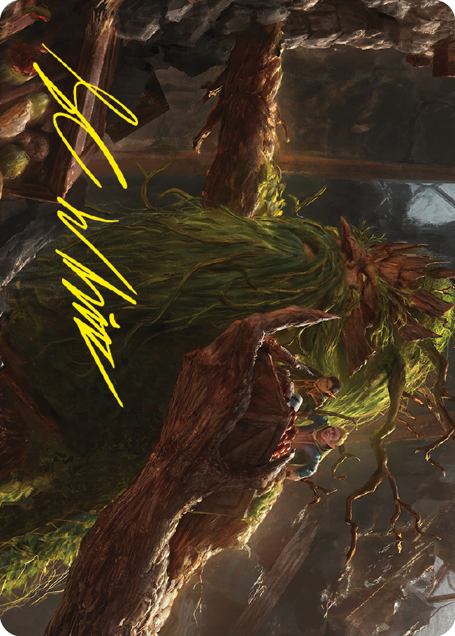 Treebeard, Gracious Host Art Card (Gold-Stamped Signature) [The Lord of the Rings: Tales of Middle-earth Art Series] Magic: The Gathering