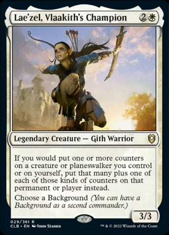 Lae'zel, Vlaakith's Champion [Commander Legends: Battle for Baldur's Gate] Magic: The Gathering