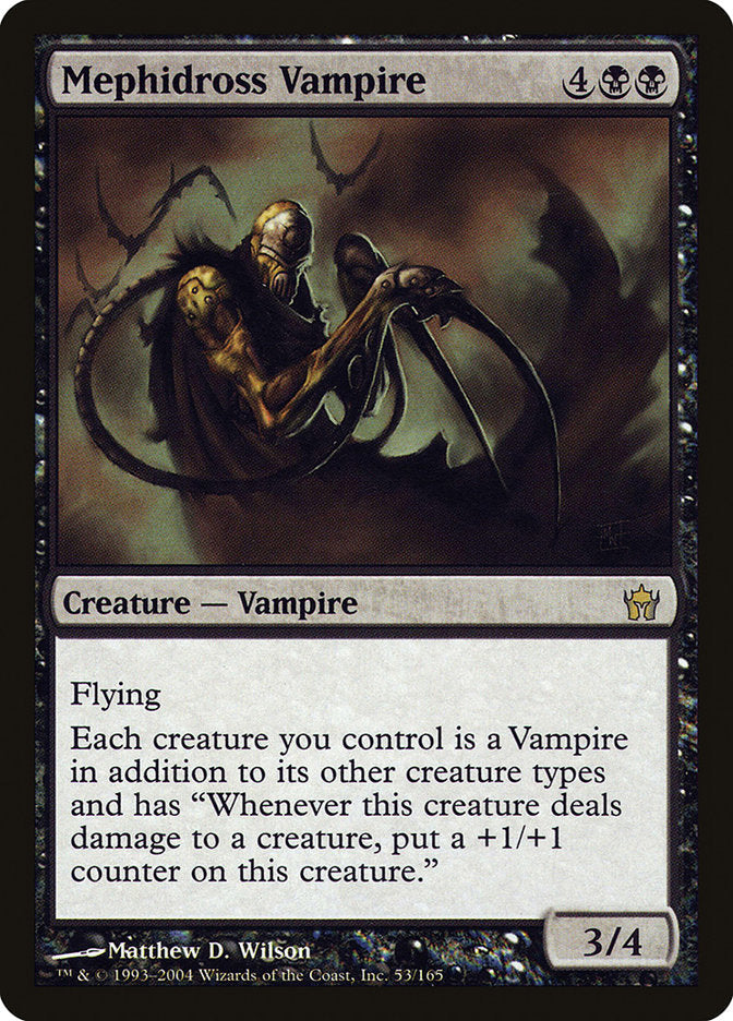 Mephidross Vampire [Fifth Dawn] Magic: The Gathering
