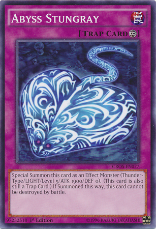 Abyss Stungray [CROS-EN077] Common Yu-Gi-Oh!