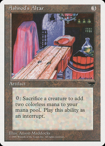 Ashnod's Altar [Chronicles] Magic: The Gathering