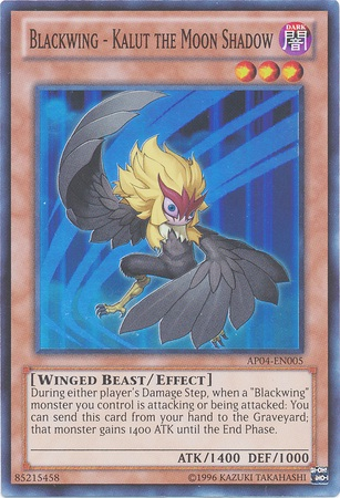 Blackwing - Kalut the Moon Shadow [AP04-EN005] Super Rare Yu-Gi-Oh!
