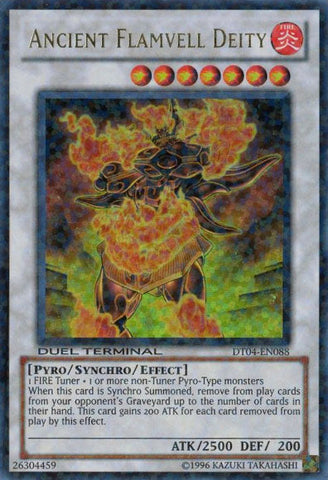 Ancient Flamvell Deity [DT04-EN088] Ultra Rare Yu-Gi-Oh!
