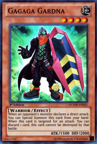 Gagaga Gardna [NUMH-EN021] Super Rare Yu-Gi-Oh!