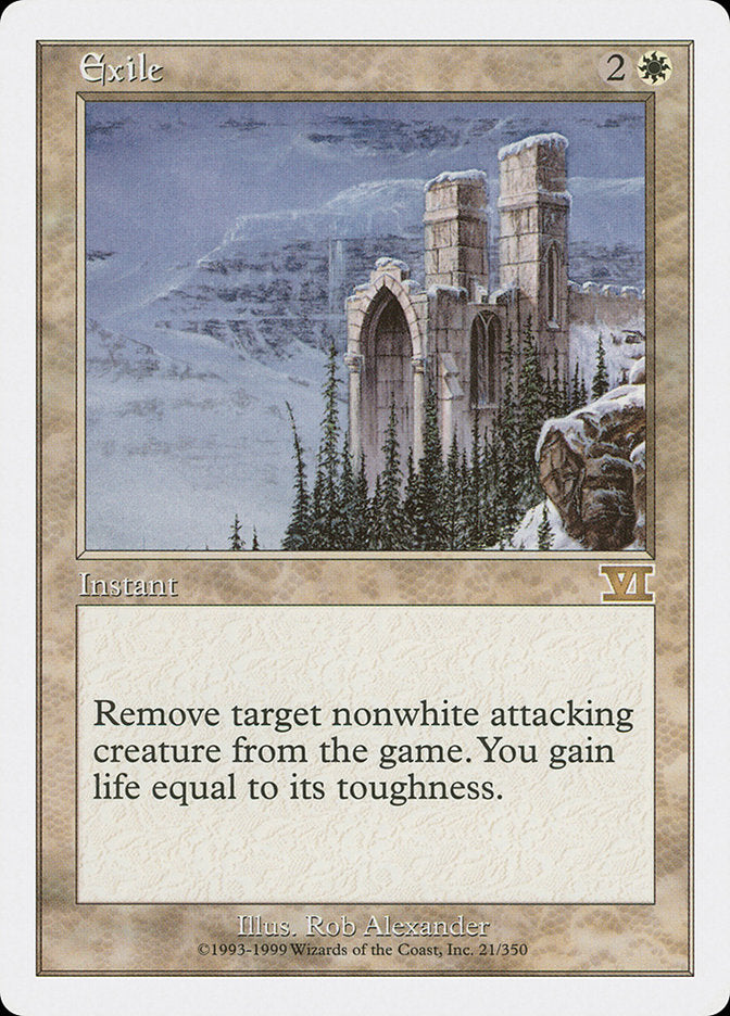 Exile [Classic Sixth Edition] Magic: The Gathering