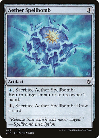 Aether Spellbomb [Jumpstart] Magic: The Gathering