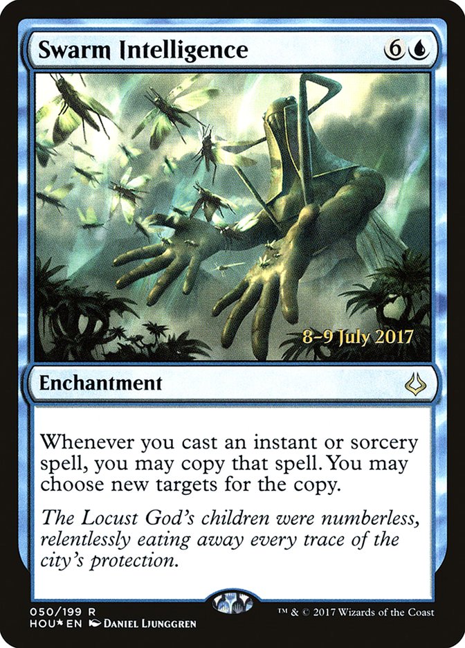 Swarm Intelligence [Hour of Devastation Prerelease Promos] Magic: The Gathering