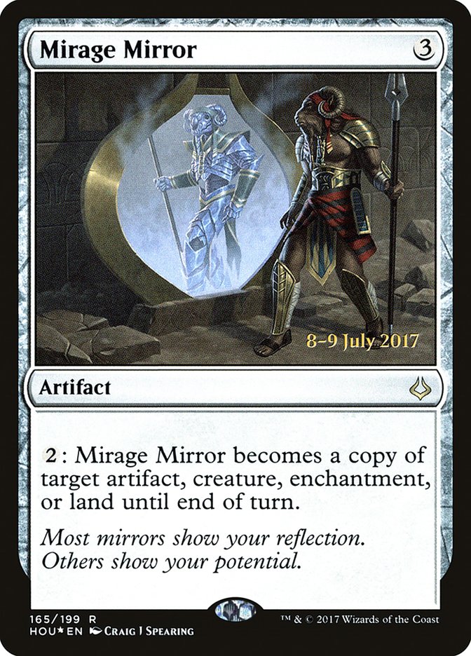Mirage Mirror [Hour of Devastation Prerelease Promos] Magic: The Gathering