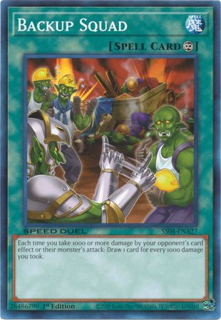 Backup Squad [SS04-ENA27] Common Yu-Gi-Oh!