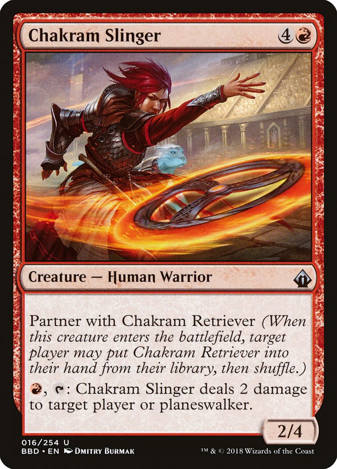 Chakram Slinger [Battlebond] Magic: The Gathering