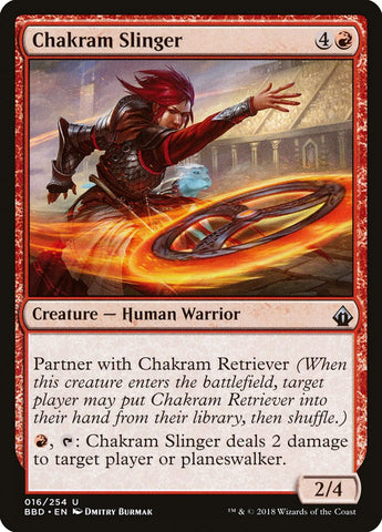 Chakram Slinger [Battlebond] Magic: The Gathering