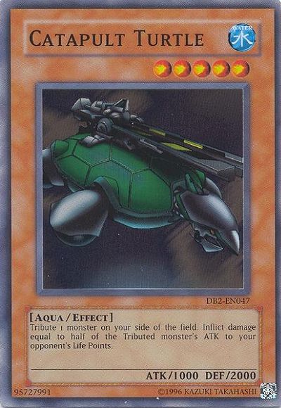 Catapult Turtle [DB2-EN047] Super Rare Yu-Gi-Oh!