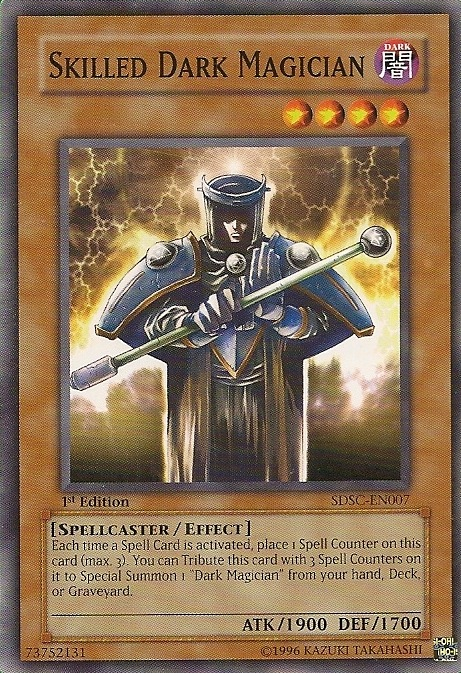 Skilled Dark Magician [SDSC-EN007] Common Yu-Gi-Oh!