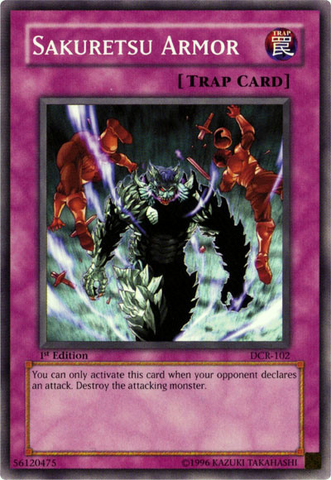 Sakuretsu Armor [DCR-102] Common Yu-Gi-Oh!