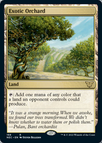 Exotic Orchard [Kamigawa: Neon Dynasty Commander] Magic: The Gathering