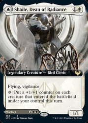 Shaile, Dean of Radiance // Embrose, Dean of Shadow (Extended Art) [Strixhaven: School of Mages] Magic: The Gathering