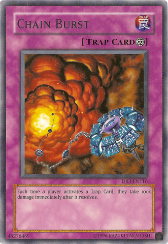 Chain Burst [DR3-EN116] Rare Yu-Gi-Oh!