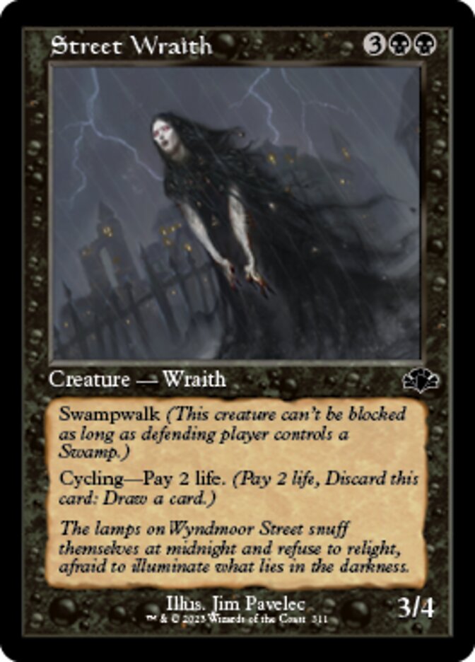 Street Wraith (Retro) [Dominaria Remastered] Magic: The Gathering