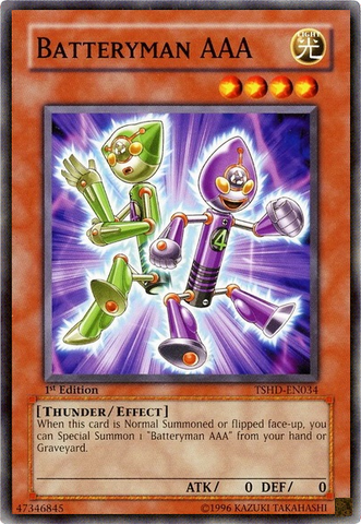 Batteryman AAA [TSHD-EN034] Common Yu-Gi-Oh!