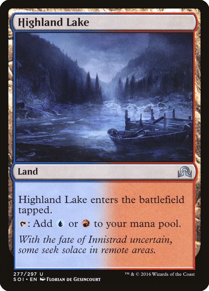 Highland Lake [Shadows over Innistrad] Magic: The Gathering