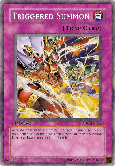 Triggered Summon [DP07-EN021] Common Yu-Gi-Oh!