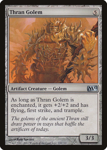 Thran Golem [Magic 2012] Magic: The Gathering