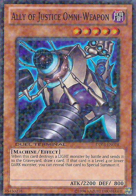 Ally of Justice Omni-Weapon [DT03-EN078] Super Rare Yu-Gi-Oh!