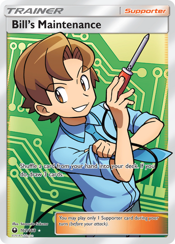 Bill's Maintenance (162/168) [Sun & Moon: Celestial Storm] Pokémon