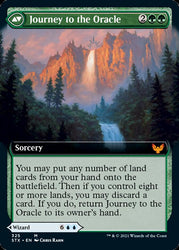 Jadzi, Oracle of Arcavios // Journey to the Oracle (Extended Art) [Strixhaven: School of Mages] Magic: The Gathering