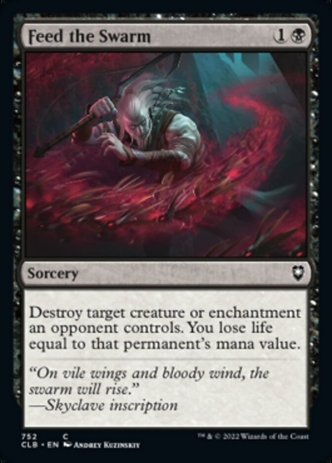 Feed the Swarm [Commander Legends: Battle for Baldur's Gate] Magic: The Gathering