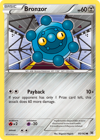 Bronzor (95/162) [XY: BREAKthrough] Pokémon