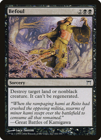 Befoul [Champions of Kamigawa] Magic: The Gathering