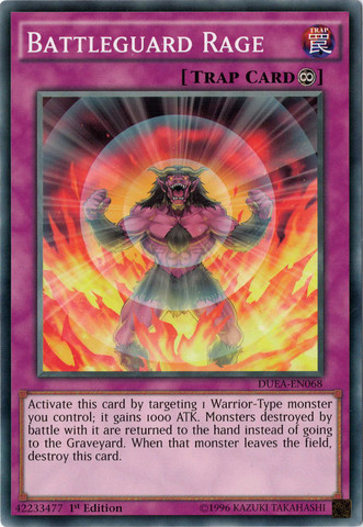 Battleguard Rage [DUEA-EN068] Common Yu-Gi-Oh!