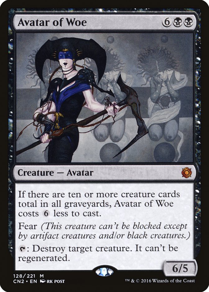 Avatar of Woe [Conspiracy: Take the Crown] Magic: The Gathering