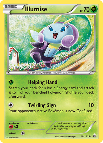 Illumise (18/160) [XY: Primal Clash] Pokémon