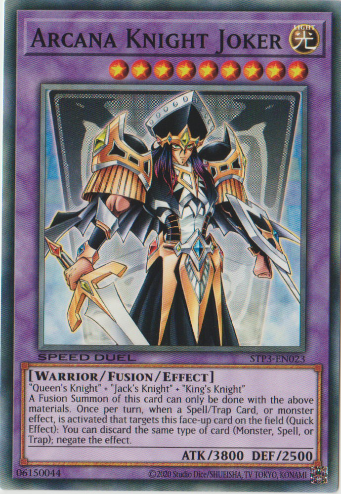 Arcana Knight Joker [STP3-EN023] Common Yu-Gi-Oh!