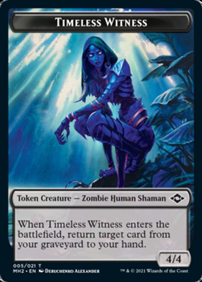 Timeless Witness Token [Modern Horizons 2 Tokens] Magic: The Gathering