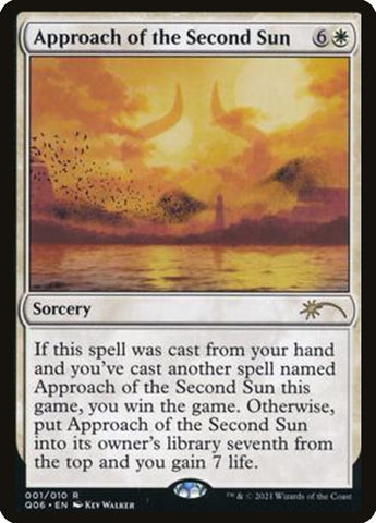 Approach of the Second Sun [Pioneer Challenger Decks 2021] Magic: The Gathering