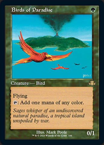 Birds of Paradise (Retro) [Dominaria Remastered] Magic: The Gathering