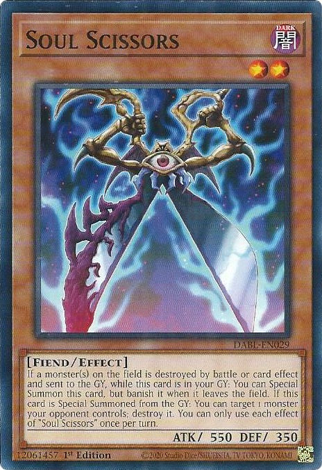 Soul Scissors [DABL-EN029] Common Yu-Gi-Oh!