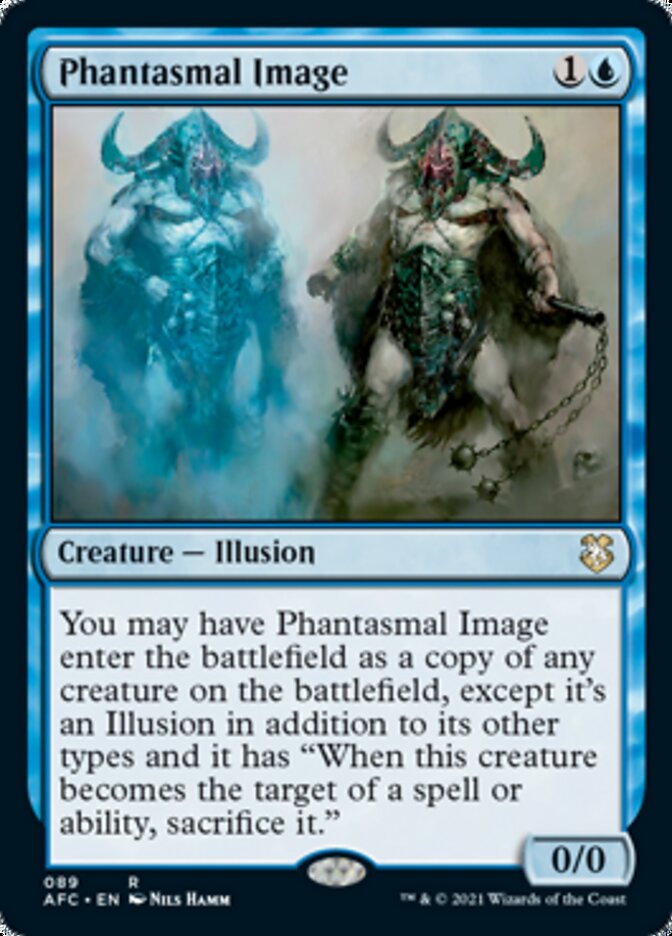 Phantasmal Image [Dungeons & Dragons: Adventures in the Forgotten Realms Commander] Magic: The Gathering