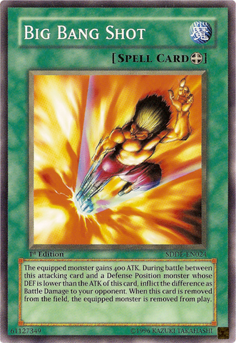 Big Bang Shot [SDDE-EN024] Common Yu-Gi-Oh!