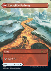 Riverglide Pathway // Lavaglide Pathway (Borderless) [Secret Lair: Ultimate Edition] Magic: The Gathering