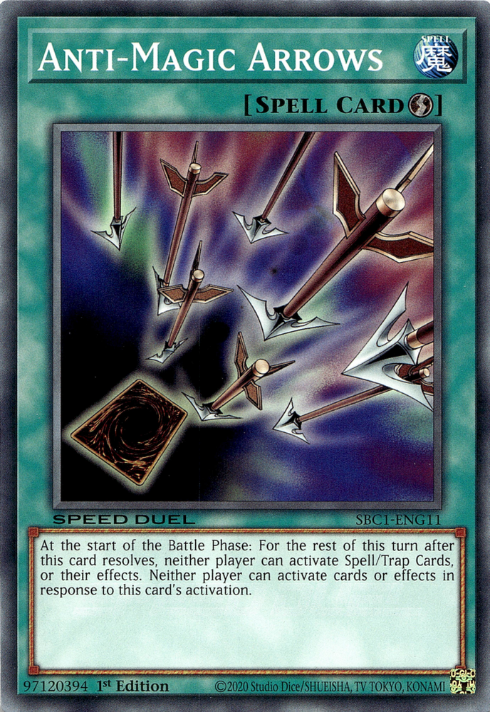 Anti-Magic Arrows [SBC1-ENG11] Common Yu-Gi-Oh!