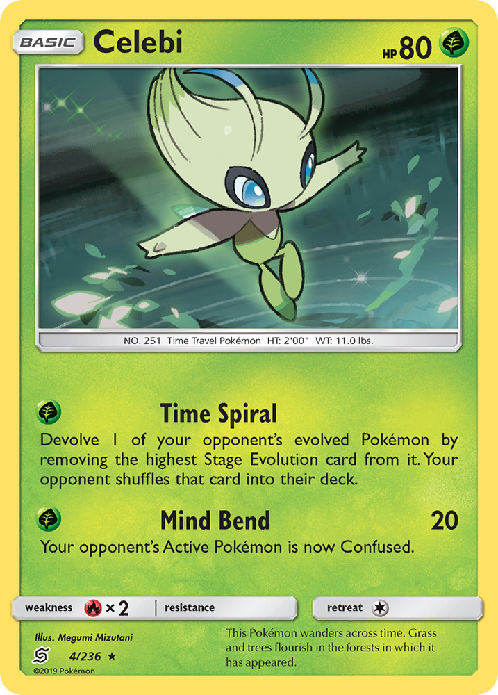 Celebi (4/236) [Sun & Moon: Unified Minds] Pokémon