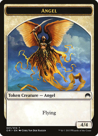 Angel Token [Magic Origins Tokens] Magic: The Gathering