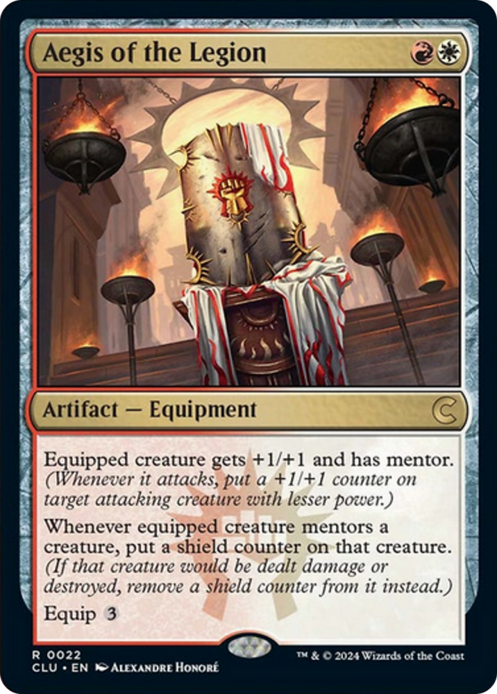 Aegis of the Legion [Ravnica: Clue Edition] Magic: The Gathering