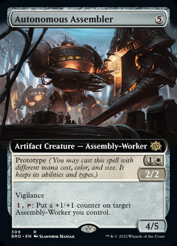 Autonomous Assembler (Extended Art) [The Brothers' War] Magic: The Gathering