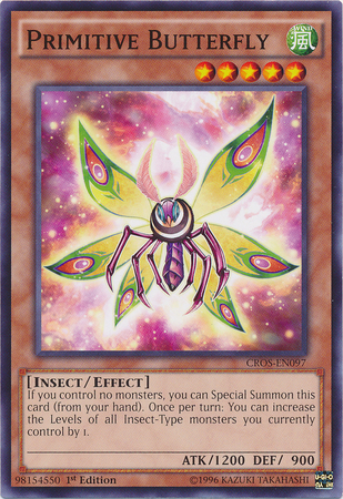 Primitive Butterfly [CROS-EN097] Common Yu-Gi-Oh!