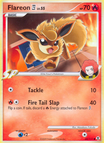 Flareon (60/111) [Platinum: Rising Rivals] Pokémon